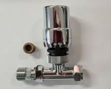 14 x Magna Thermostatic Radiator Valve TRV Bi-Directional 15mm x 1/2" With 10mm 