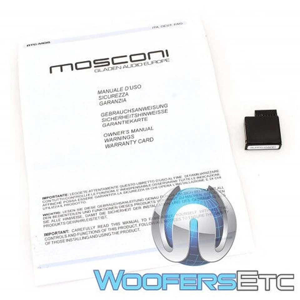 MOSCONI RTC-MOS AMPLIFIER REMOTE CONTROL GAIN KNOB FOR SELECT CAR AUDIO AMPS NEW - Image 4 of 4