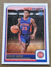 2023-24 Hoops Winter #260 Marcus Sasser RC Rookie Card Detroit Pistons. rookie card picture