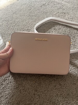 Michael Kors Jet Set Crossbody Bag - Vanilla for sale online | eBay