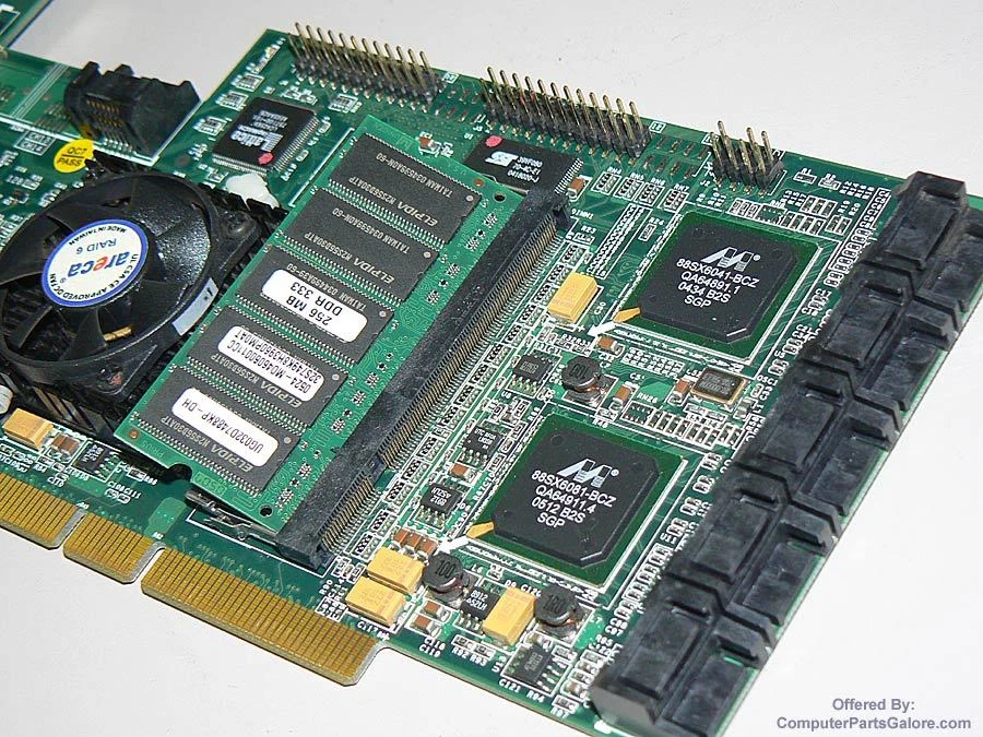 Areca ARC-1160 PCIe SATA Hard Drive Controller Card - Image 3 of 4