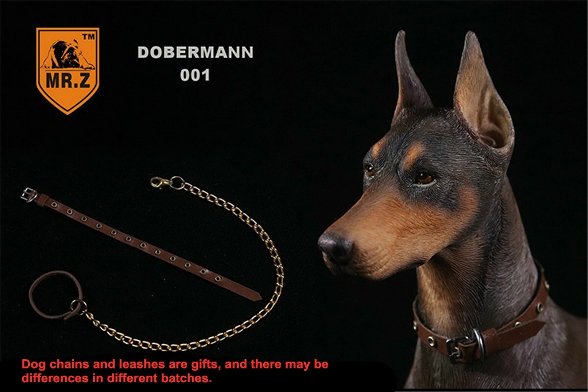 Sunday21 doberman 3セット Mr.z 1:6 Scale Dobermann Model Animal Figure Police Dog