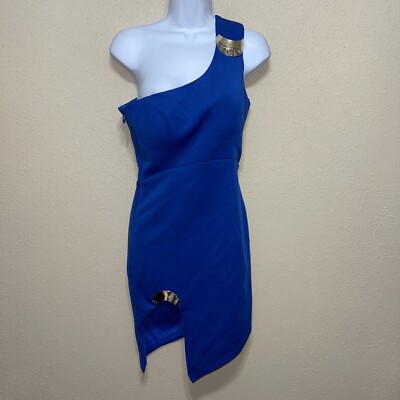 bariano blue dress Bariano Scoop Neck Lace Up Gown Teal – Hire For A Night main image 0