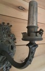 FREE SHIPPING!! American Made Bronze Sconces Crown Design Rewired! French Style — photo 5