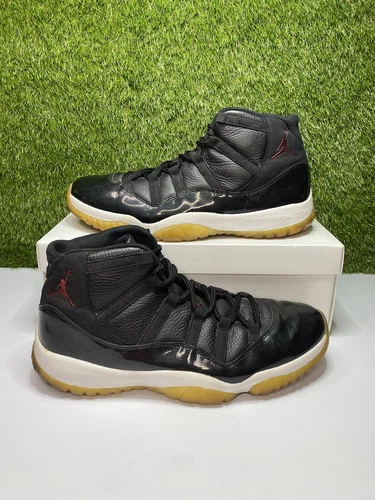 Air Jordan 11 72-10 Retro High Size 13 Mens Black Sneakers 2015 378037-002