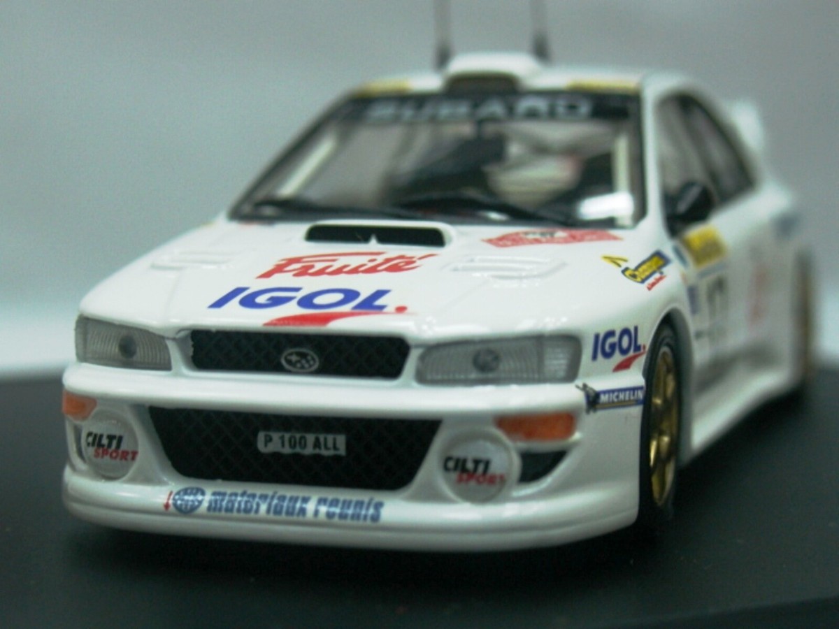WOW EXTREMELY RARE Subaru Impreza WRC S5 Panizzi M.Carlo 1999 1:43