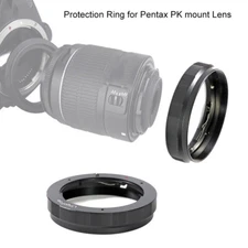 LingoFoto 58mm Metal Rear Lens Mount Protection Ring for Pentax PK Mount Lens