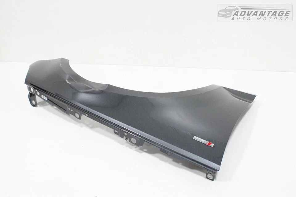 2017-2019 AUDI A4 FRONT RIGHT SIDE FENDER PANEL DAYTONA GRAY PEARL OEM - Image 2 of 4