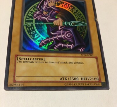 Yu-Gi-Oh! TCG 1996 Dark Magician SDY-A006 Ultra Rare #46986414 | eBay
