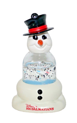 Snowman s Best Friend ~ McDonalds 101 Dalmatians Snow Dome 1996 Happy Meal Toy