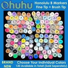 OHUHU Honolulu B Alcohol Marker - Choose Your Individual Color (NEW) Mix & Match