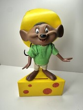 Vintage Looney Tunes Dakin Speedy Gonzales Bank 1971 Warner Bros.