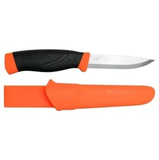 *1-Set* Morakniv Companion Heavy Duty Carbon Steel 8.8” Knife Orange 12495