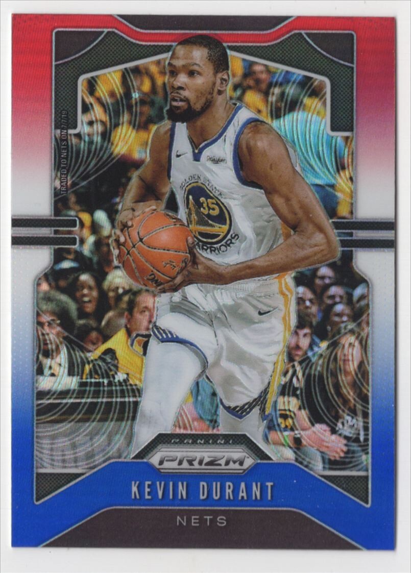 2019-20 Panini Prizm - Kevin Durant Red/White/Blue - Golden State Warriors