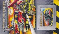 Briefmarken Guinea-Bissau 2016 Mi Block 1493 (kompl. Ausgabe) postfrisch Feuerwe