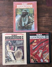 Muzzleloader Magazine's The Book of Buckskinning, Vol. II And Vol. III. 3 Books