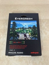 AudioQuest Evergreen Analog Audio RCA Male To...