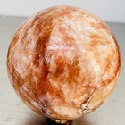 Natural Red Glue Flower Quartz Sphere Crystal Ball Healing 3160G — photo 9