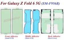 OEM Front Frame Housing Back LCD Adhesive For Samsung Galaxy Z Fold 6 SM-F956B