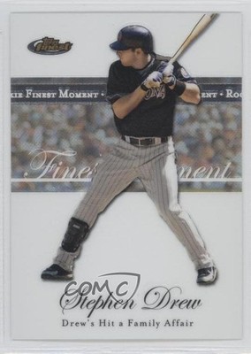 2007 Topps Finest Rookie Finest Moments Stephen Drew #RFM-SD e6p