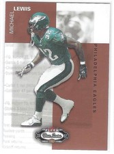 Michael Lewis 2002 Fleer Box Score Rising Stars #174 Philadelphia Eagles Rookie