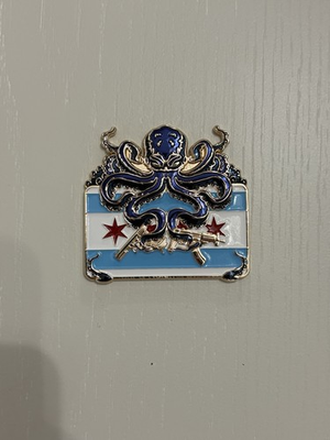 #ad COOK COUNTY ATF CRIME GUN TASK FORCE ILLINOIS CHICAGO POLICE Challenge COIN $200.00