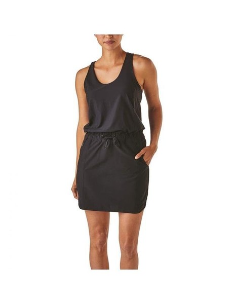 Women Patagonia Dress Grey Polyester 34 / XS / 42