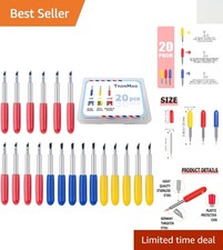 20 Pcs Versatile Replacement Blades for Explore Air 2/3, Maker - Safe & Reliable