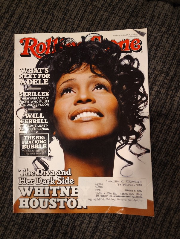 🎸 Rolling Stone 💎 Issue 1152 💋 Whitney Houston 2012 🎤