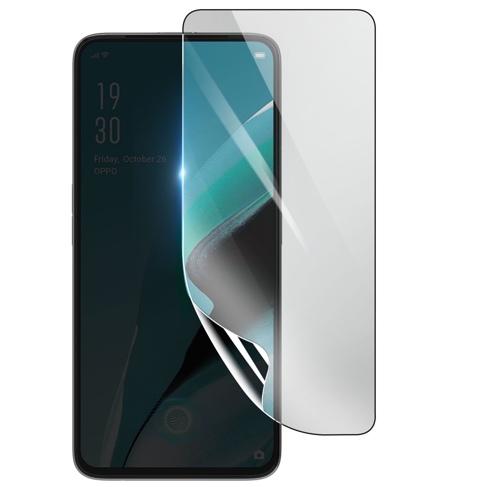 Film hydrogel Oppo Reno 2Z incassable pour protéger l'écran en voyage