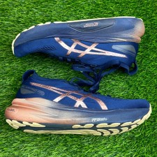 Asics Gel-Kayano 31 Womens Size 7 Medium B Blue Expanse Rose Gold Sneakers