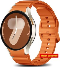 Only Strap For Samsung Galaxy Watch 40mm Silicone Sport Soft No Gap Orange