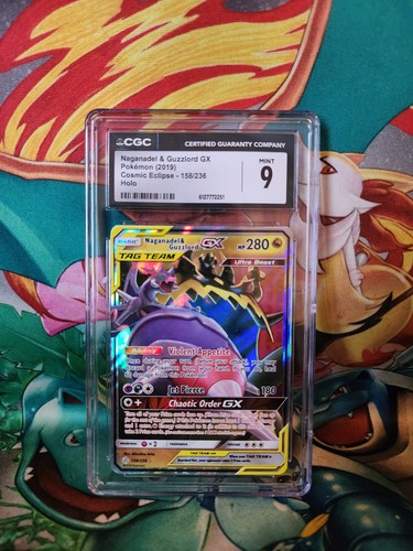 Naganadel & Guzzlord-GX graded CGC 9 for sale on eBay