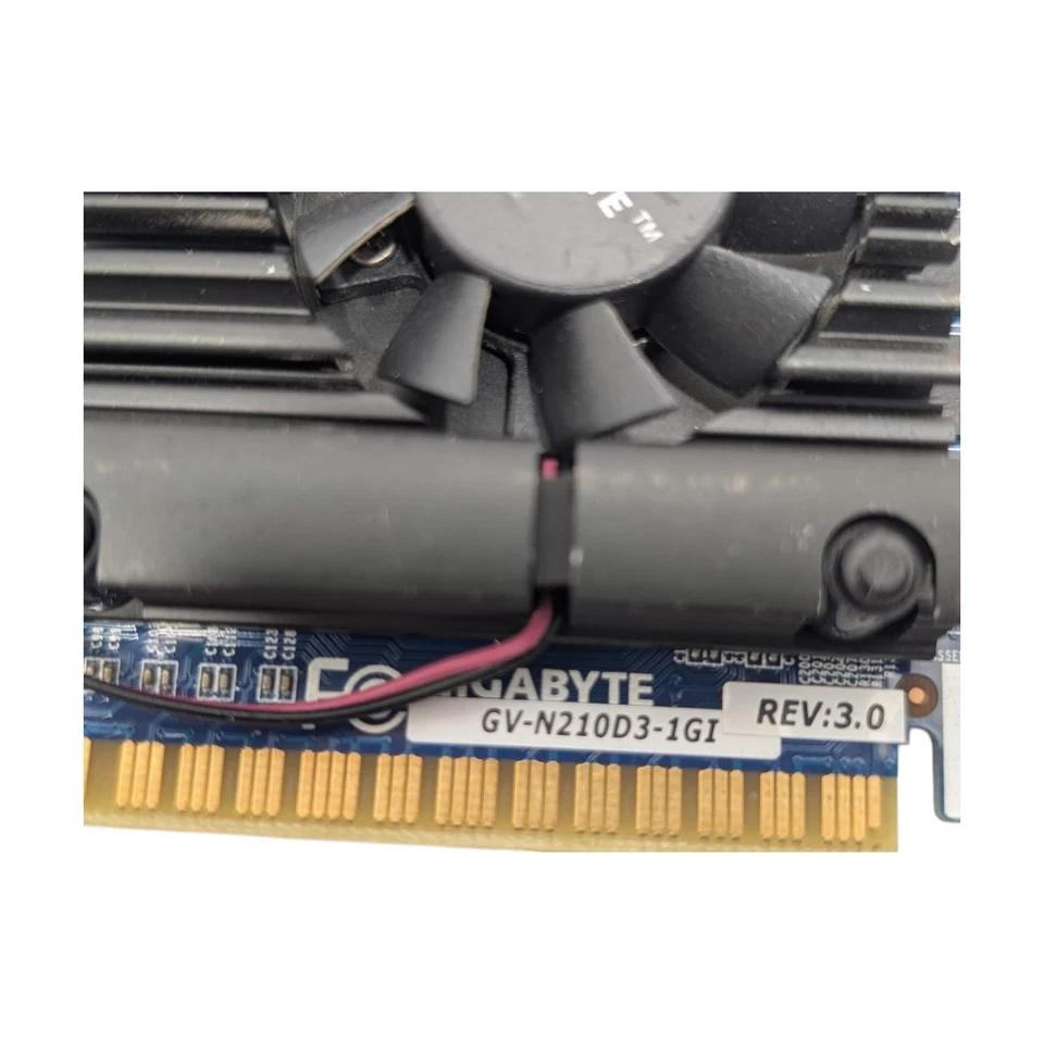 GIGABYTE NVIDIA GeForce 210 1GB DDR3 Graphics Card GV-N210D3-1GI - Image 4 of 4