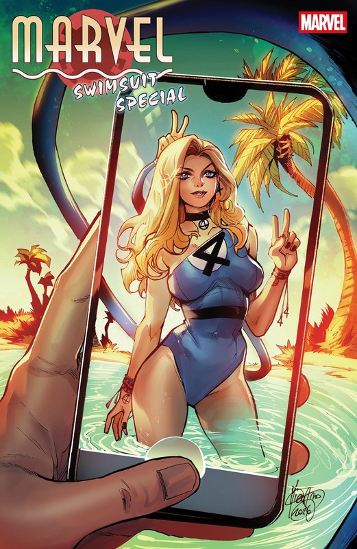 🔥 MARVEL SWIMSUIT SPECIAL BRAND NEW BEACH DAY #1 ANDOLFO 1:50 Ratio Variant