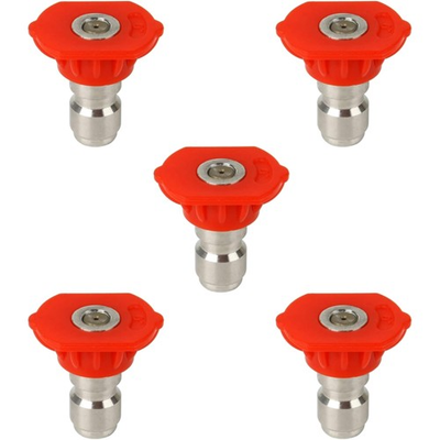 #ad #ad High Pressure 5 Pack Nozzle Tips for Pressure Washers 4500 PSI Quick Connect $34.97