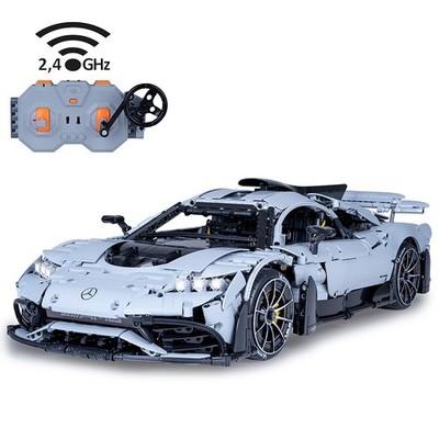CaDA Mercedes-AMG ONE 1:8 grau 2,4GHz Bricks Klemmbaustein