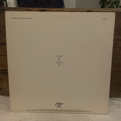Brian Eno Laraaji Ambient 3 Day Of Radiance 1980 US Vinyl Press | eBay