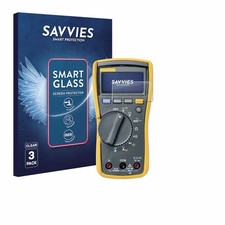 3 Pièces Savvies Protection écran en verre pour Fluke MultiMeter 115 film d