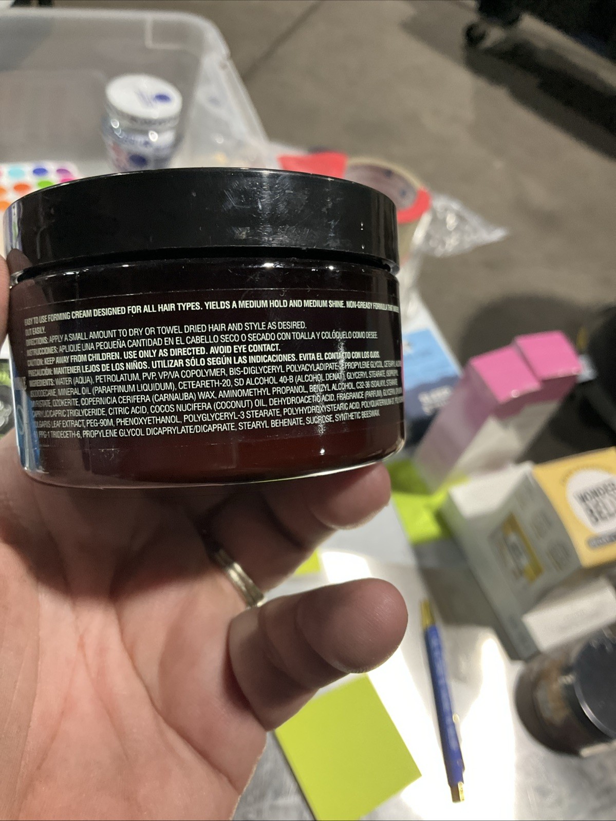 Fix Your Lid Forming Cream 3.75 Oz Medium Hold