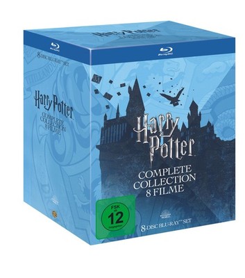 Harry Potter - Complete Collection Box, alle 8 Filme Blu-ray