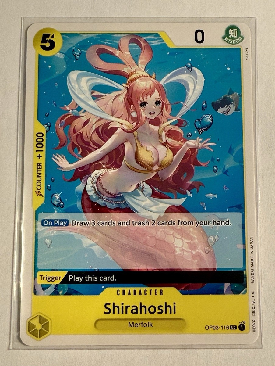 Shirahoshi (OP03-116) (Reprint) OP03-116 Premium Booster -The Best