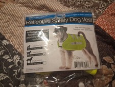 Reflective Safety Dog Vest Medium Protection Walking 19 X 15 X 8.6 In Dukes