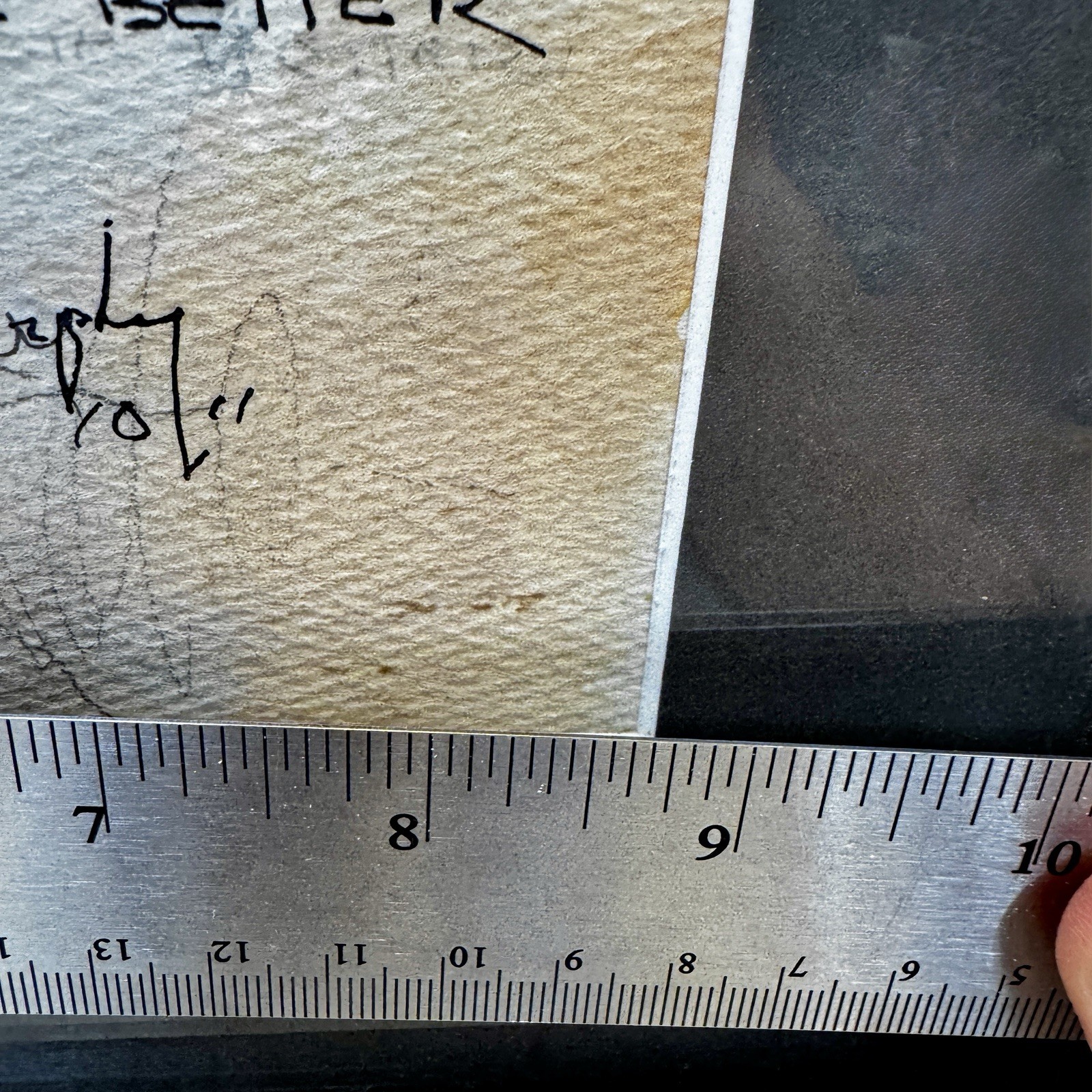 SouthWest Style Watercolor Painting “Buffalo Gone” Framed Art SIGNED by J.Murphy