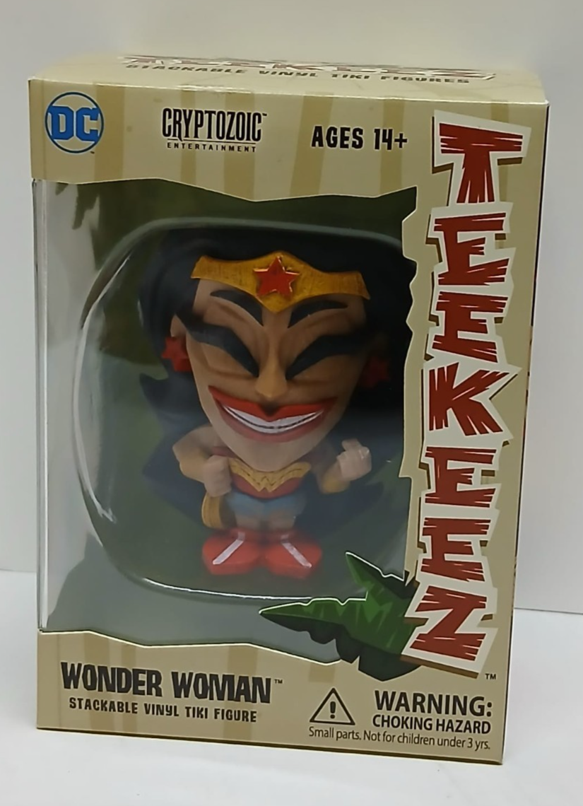 Cryptozoic DC Comics Teekeez WONDER WOMAN action figure 8 cm vinile
