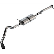 Borla 140833bc S-type Cat Back Exhaust For 20-25 Silverado Sierra 2500 3500 6.6l