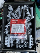 PolyPipe PolyPlumb Polybutylene (Grey) 22mm x 15mm (- 3 Port) PB7322153 **x5**