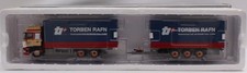 WSI Models Torben Rafn DAF 3600 Space Cab 6x2 Tarpaulin Trailer (U)