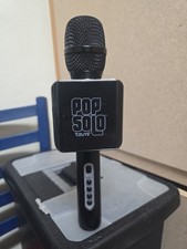    WORKS Pop Solo Bluetooth Karaoke 2-IN-1 Microphone  Speaker Black EUC - B1