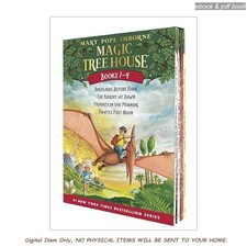 Magic Tree House Boxed Set, Books 1-4: Dinosaurs Before Dark, Mary Pope Osborne